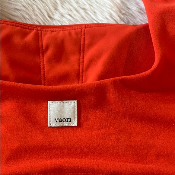 Women's Red Sports Bra - Picture 5 of 6